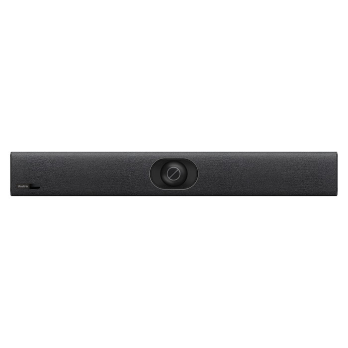 Yealink UVC40 E2 Videobar 4K Ultra HD 120° WiFi USB Cámara 8 Micrófonos Altavoz Negro