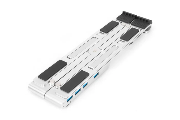 Digitus DA-90424 Soporte para ordenador portátil Plata, 17 pulgadas