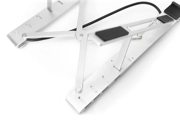 Digitus DA-90424 Soporte para ordenador portátil Plata, 17 pulgadas