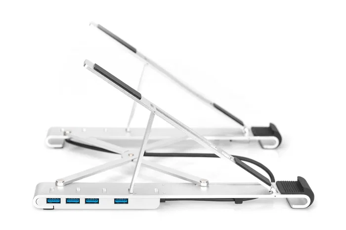 Digitus DA-90424 Soporte para ordenador portátil Plata, 17 pulgadas