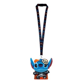 Lilo & Stitch Llavero Stitch Skeleton con tarjetero Pouch
