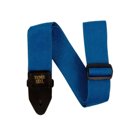 Ernie Ball Correa para Guitarra o Bajo de Polipropileno - Azul Pearl y Negro