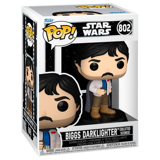 Funko POP Star Wars Biggs Darklighter Figura Vinilo Funko POP Star Wars Biggs Darklighter Figura Vinilo
