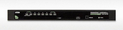 Aten Switch KVM CS1308-AT-G 8 Puertos VGA PS/2-USB Controla 8 Computadoras Compatible Multiplataforma Montaje Rack 1U