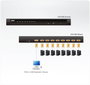 Aten Switch KVM CS1308-AT-G 8 Puertos VGA PS/2-USB Controla 8 Computadoras Compatible Multiplataforma Montaje Rack 1U