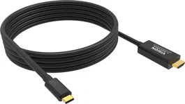 Vision Cable USB C a HDMI 2m 8K 60Hz USB 3.2 Macho a Macho 48Gbps 32AWG Negro