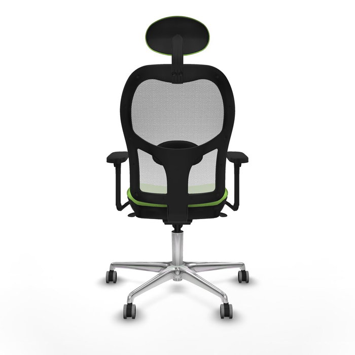 PIQUERAS Y CRESPO Silla de oficina Jorquera con mecanismo Sincro, tela Pistacho y malla Blanca PIQUERAS Y CRESPO Silla de oficina Jorquera con mecanismo Sincro, tela Pistacho y malla Blanca