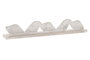 DKD Home Decor Decoración de MDF y Resina 53x6x8,5 cm Surtida