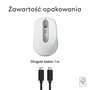 Logitech MX Anywhere 3S for Mac Ratón Inalámbrico Plata y Blanco