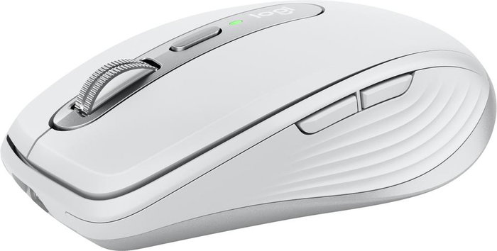 Logitech Ratón Inalambrico MX Anywhere 3S For Mac Gris - Ratón Compacto de Alto Rendimiento para Mac con Sensor Darkfield y Rueda MagSpeed, Recargable USB-C