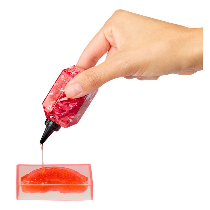 MGA Rainbow High Muñeca Iris Crystal Fashion con Accesorios de Cristal DIY para Niñas +8 Años