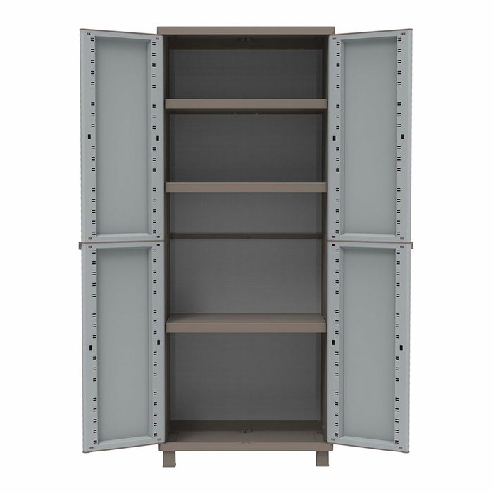 Terry Armario Jrattan 369, 3 baldas, Gris, 68 x 37,5 x 170 cm Terry Armario Jrattan 369, 3 baldas, Gris, 68 x 37,5 x 170 cm