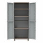 Terry Armario Jrattan 369, 3 baldas, Gris, 68 x 37,5 x 170 cm