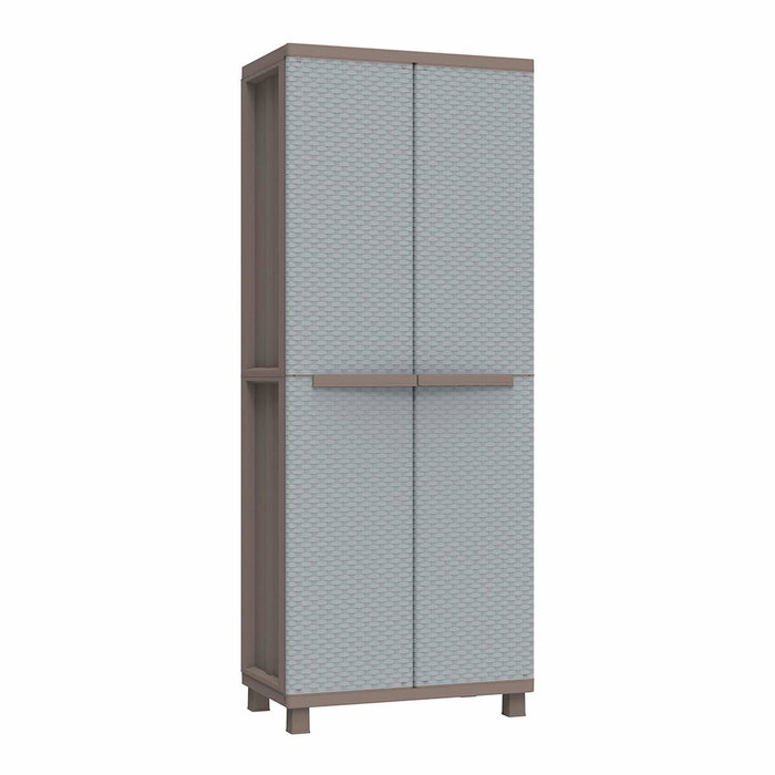 Terry Armario Jrattan 369, 3 baldas, Gris, 68 x 37,5 x 170 cm Terry Armario Jrattan 369, 3 baldas, Gris, 68 x 37,5 x 170 cm