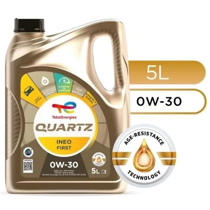 TotalEnergies Aceite de Motor Quartz Ineo First 0W-30 5L