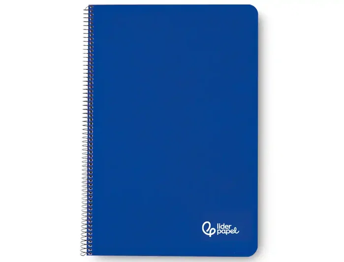 Liderpapel Cuaderno Espiral Cuarto Tapa Dura 80 Hojas 75gr Cuadro 4mm Con Margen Colores Surtidos