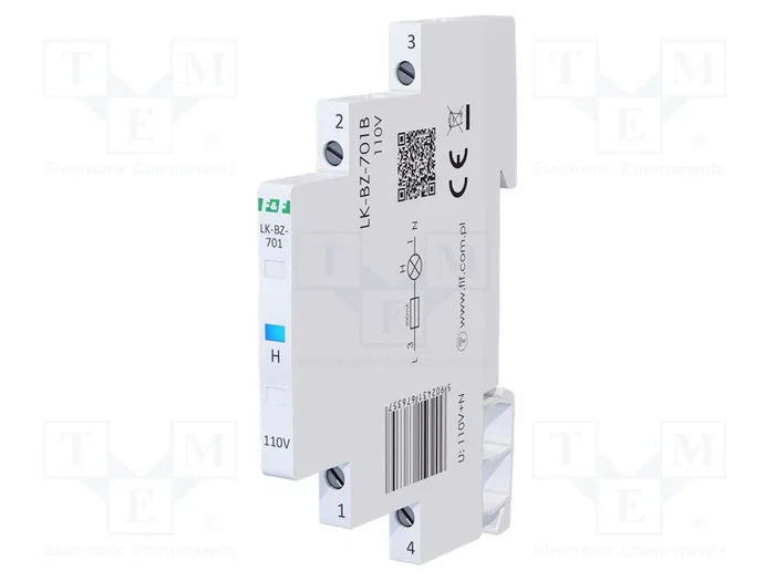 F&F Indicador de tensión 110VAC azul F&F Indicador de tensión 110VAC azul