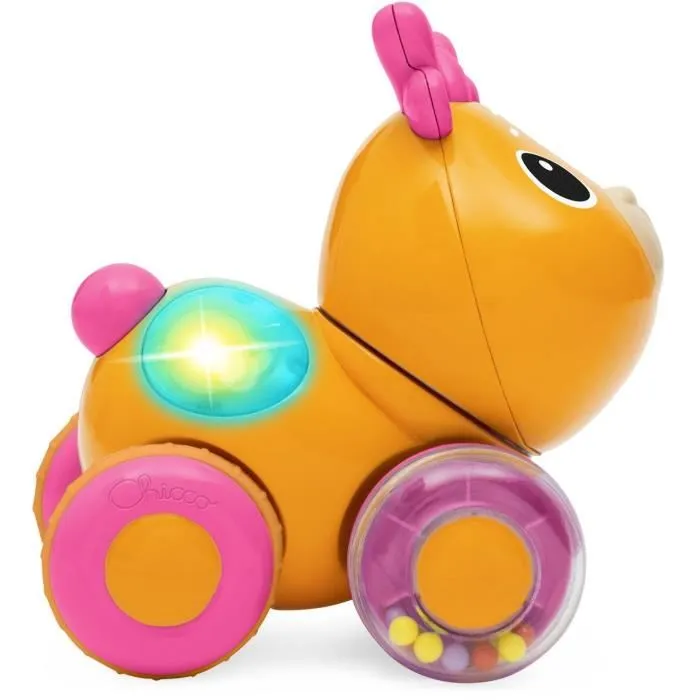 Chicco Cervatillo Sprint & Go 00012165000000 Vehículo de Juguete con Sonidos, Luces y Movimiento para Bebés +6 Meses