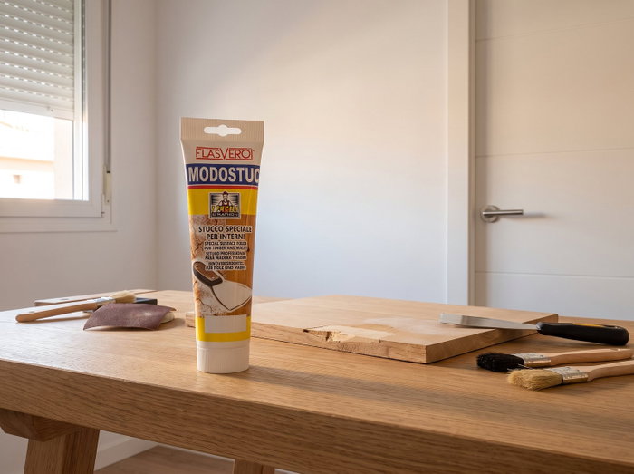 KONIG MODOSTUC Masilla reparadora nogal oscuro 250gr