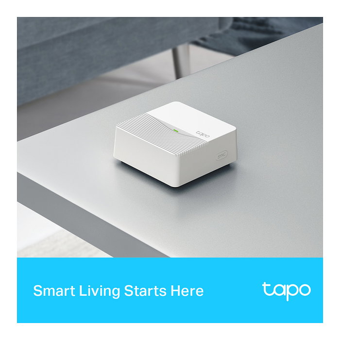 TP-Link Tapo H200 Smart Hub Blanco con Indicador por Tono, Conexión WiFi e Inalámbrica, CE FCC RoHS RCM, 100-240V