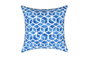 DKD Home Decor Cojín Exterior Azulejos Azul y Blanco