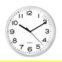 Reloj pared negro y blanco m ø21,7 cm caison