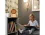 Wondee Lámpara Infantil Personalizable "Little Lion" con Nombre Madera Sostenible, Luz Quit Miedos Bebé