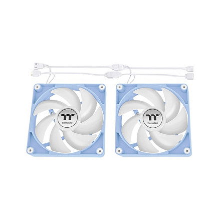 Thermaltake CT140 ARGB Sync 140mm Hydrangea Blue 2 Pack