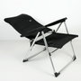 Color Baby Silla de Playa Aluminio Plegable Acolchado Deluxe Multiposiciones 49X59X105Cm