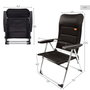 Color Baby Silla de Playa Aluminio Plegable Acolchado Deluxe Multiposiciones 49X59X105Cm