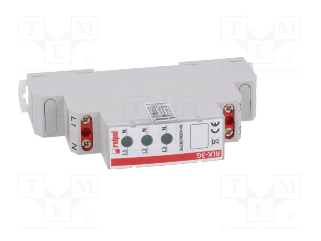 RELPOL RLK-3G Indicador de tensión 230÷400VAC verde