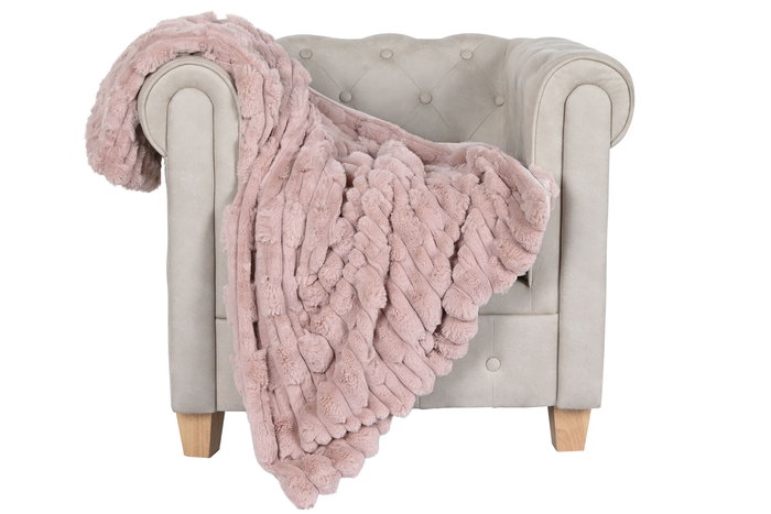 Manta Sofa Urban DKD Home Decor Malva 170 x 0 x 130 cm