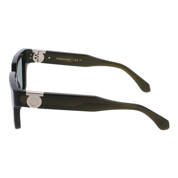 Ferragamo SF2066S-302 Gafas de sol verdes para mujer