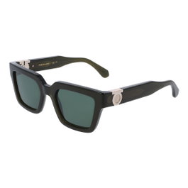 Ferragamo SF2066S-302 Gafas de sol verdes para mujer