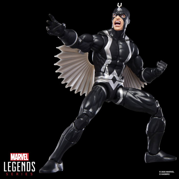Hasbro Marvel Legends Series Blister 2 Figuras Black Bolt & Triton Inhumanos Articuladas 15cm con Accesorios Oficiales