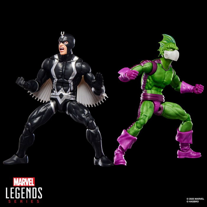 Hasbro Marvel Legends Black Bolt & Triton Pack de 2 Figuras 15 cm