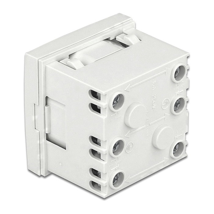 DeLOCK Tomacorriente Easy 45 con conexión a tierra 45° extensible DeLOCK Tomacorriente Easy 45 con conexión a tierra 45° extensible