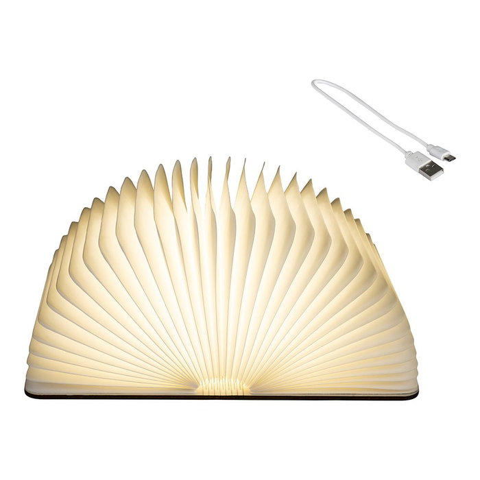 Lumineo Libro decorativo con luz led fija con batería Lumineo Libro decorativo con luz led fija con batería