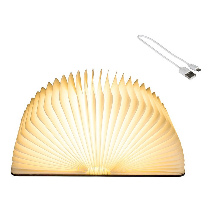 Lumineo Libro decorativo con luz led fija con batería Lumineo Libro decorativo con luz led fija con batería