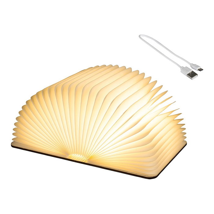 Lumineo Libro decorativo con luz led fija con batería Lumineo Libro decorativo con luz led fija con batería