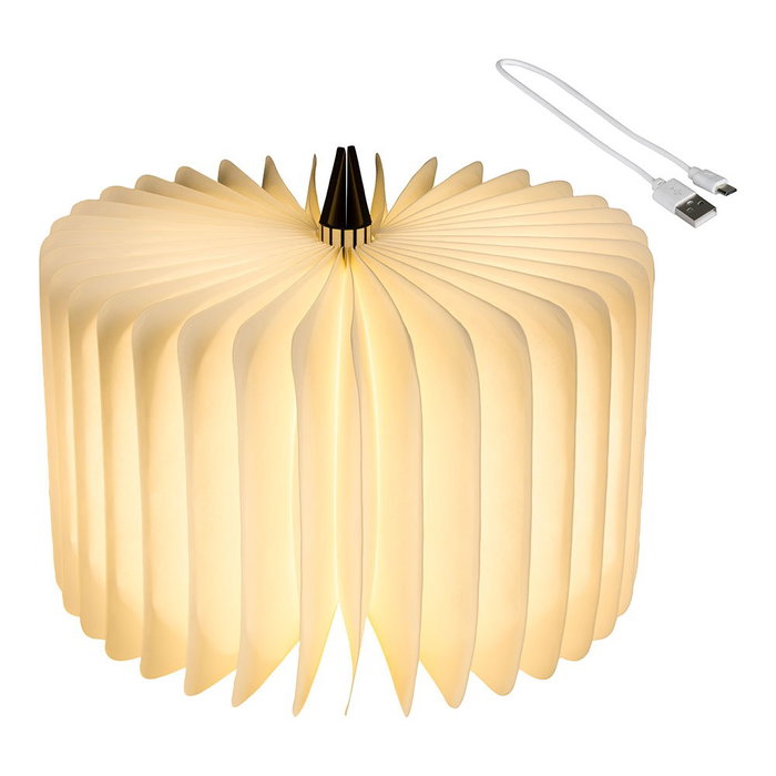 Lumineo Libro decorativo con luz led fija con batería Lumineo Libro decorativo con luz led fija con batería