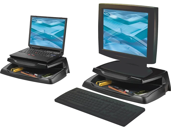 Q-connect Soporte para portátil y monitor de PC