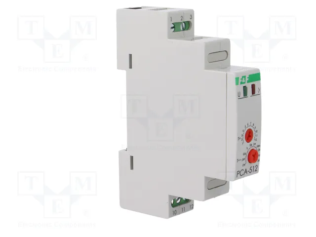 F&F Relé de tiempo analógico SPDT 10A 12-264V AC/DC