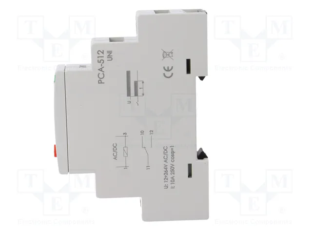 F&F Relé de tiempo analógico SPDT 10A 12-264V AC/DC
