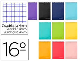 Liderpapel Cuaderno Espiral Bolsillo Witty Apaisado Colores Surtidos
