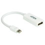 Aten Adaptador de Mini DisplayPort a HDMI VC980 Blanco