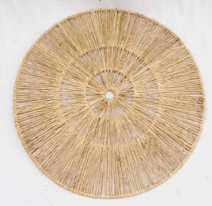 DKD Home Decor Decoración de Pared Yute y Metal Natural 90x90 cm DKD Home Decor Decoración de Pared Yute y Metal Natural 90x90 cm