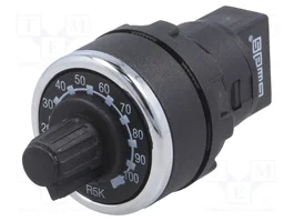 EMAS Potenciómetro Monovuelta 5kΩ 22mm IP65