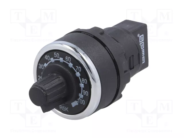 EMAS Potenciómetro Monovuelta 5kΩ 22mm IP65