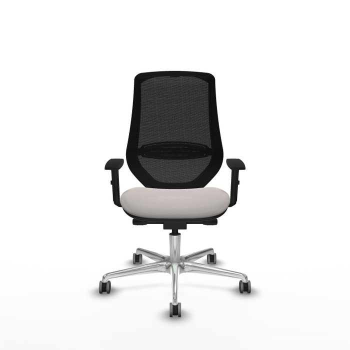 PIQUERAS Y CRESPO Silla de oficina Mardos con mecanismo Sincro/Traslack Blanco y Negro PIQUERAS Y CRESPO Silla de oficina Mardos con mecanismo Sincro/Traslack Blanco y Negro